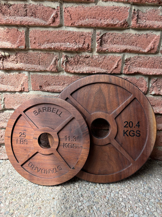 Barbell Style Weight Plate